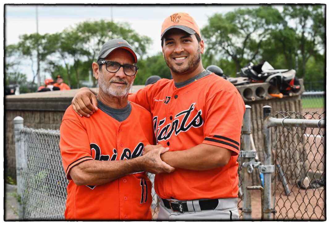 Giants-Papa et son fils Robin Martin