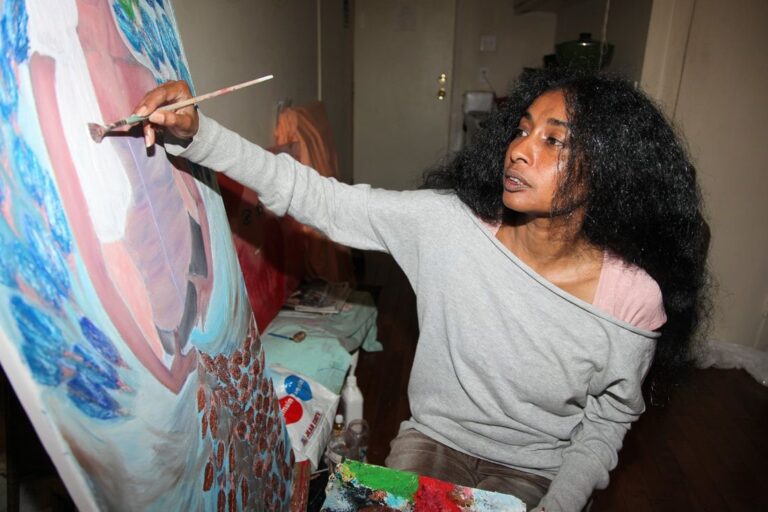Arts et partage, l’œuvre d’Annie Sène
