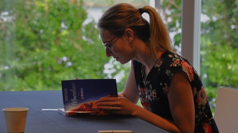 Premier roman – Sandrine est lancée