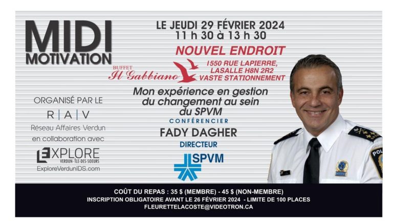 Midi Motivation – Conférence déplacée