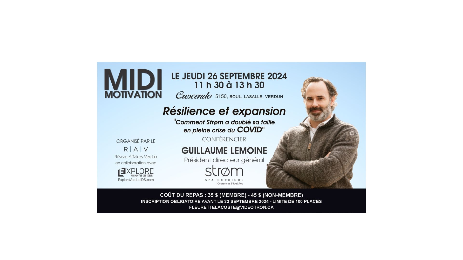Le Midi-Motivation du 26 septembre