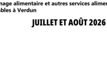 Dépannage alimentaire et autres services alimentaires abordables à Verdun