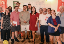 Lancement de campagne pour Alejandra Zaga-Mendez devant une centaine de ses partisans